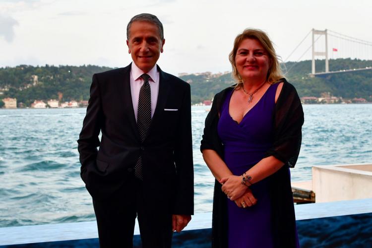 Dr. Bahar Akıngüç Günver ile Rektörümüz Prof. Dr. Erhan Güzel